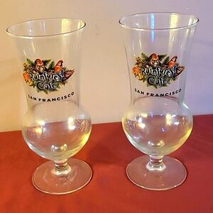 Rainforest Of America Collector Drink Glasses Beer Souvenirs, San Francisco